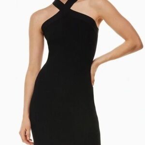 Babaton Strapless Black Dress